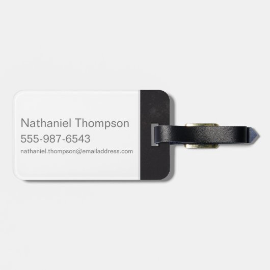 Étiquette À Bagage PERCIVAL GRAVES™ Magic Hand Graphic (Dos horizontal)