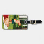 Étiquette À Bagage Père de arrosage (Devant horizontal)