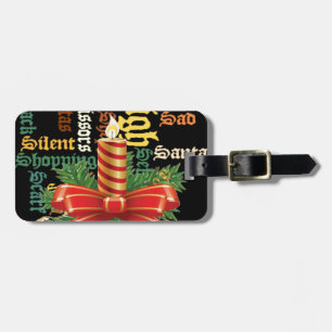 Étiquette À Bagage Père Noël Bonne journée et une meilleure nuit.jpg