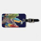 Étiquette À Bagage Perroquets d'ara (Devant horizontal)