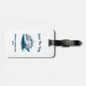 Étiquette À Bagage Personalized Cruise Door Marker (Dos horizontal)