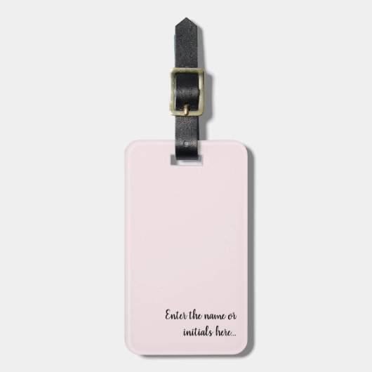 Étiquette À Bagage Personalized Custom Luggage Tag (Devant Vertical)