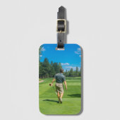 Étiquette À Bagage Personalized Custom Photo (Devant Vertical)