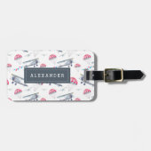 Étiquette À Bagage Personnalisé (Devant horizontal)