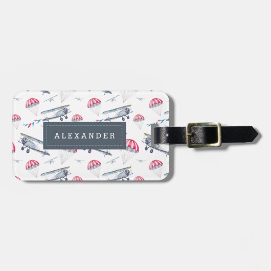 Étiquette À Bagage Personnalisé (Devant horizontal)