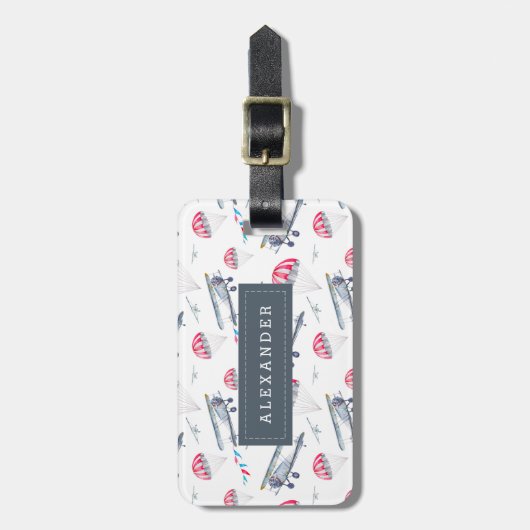 Étiquette À Bagage Personnalisé (Devant Vertical)