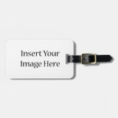 Étiquette À Bagage Personnalisé (Devant horizontal)
