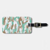 Étiquette À Bagage Personnalisé côtier (Devant horizontal)