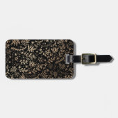 Étiquette À Bagage Personnalisé | Fleurs de récolte (Devant horizontal)