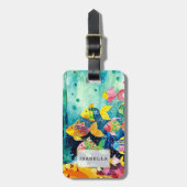 Étiquette À Bagage Personnalisé | Marine Life (Devant Vertical)