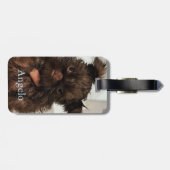 Étiquette À Bagage Personnalisé Nouveau Chien Chien 2 Chien Chien 2 (Dos horizontal)