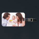 Étiquette À Bagage Personnalisé personnalisé unique<br><div class="desc">étiquette de bagage personnalisée avec l'identifiant d'entreprise insérée à l'arrière - de Ricaso</div>