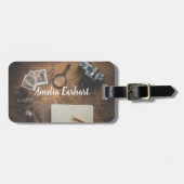 Étiquette À Bagage Personnalisé votre propre devis de voyage | étique (Devant horizontal)