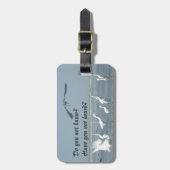 Étiquette À Bagage Personnaliser (Devant Vertical)