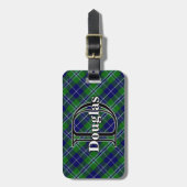 Étiquette À Bagage Personnaliser épique de tartan de Douglas de clan (Devant Vertical)