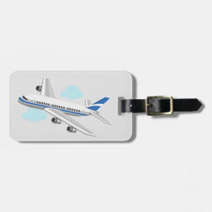 Étiquette À Bagage Personnaliser l'avion