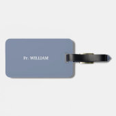 Étiquette À Bagage Personnaliser les fêtes d'Ordination du 40e annive (Dos horizontal)