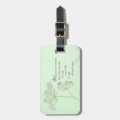 Étiquette À Bagage Personnaliser, Merci de jour de reconnaissance de (Devant Vertical)