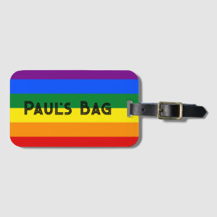 Étiquette À Bagage PERSONNALISER OU TEXTE PERSONNEL DE LA BALLE À bag