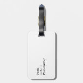 Étiquette À Bagage Personnaliser tropicale d'étiquettes de bagage (Dos Vertical)