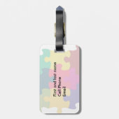 Étiquette À Bagage Perturbé (Dos Vertical)