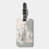 Étiquette À Bagage Petit bébé chèvre (Devant Vertical)