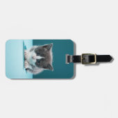 Étiquette À Bagage Petit chaton (Devant horizontal)