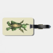 Étiquette À Bagage Petit dragon (Dos horizontal)