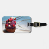 Étiquette À Bagage Petit gâteau de Valentine (Devant horizontal)