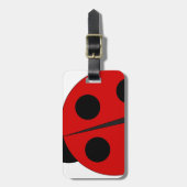 Étiquette À Bagage Petite coccinelle (Devant Vertical)