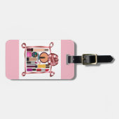 Étiquette À Bagage Petite princesse. (Devant horizontal)