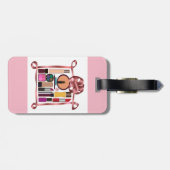 Étiquette À Bagage Petite princesse. (Dos horizontal)