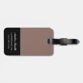 Étiquette À Bagage Petite vue arrière du Vietnam (Dos horizontal)