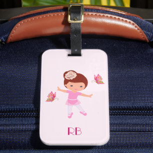 Étiquette À Bagage Petites filles personnalisées