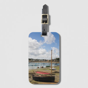 Étiquette À Bagage Petits bateaux Ploumanac'H, France