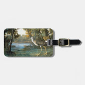 Étiquette À Bagage Peu de Yellowlegs (Devant horizontal)