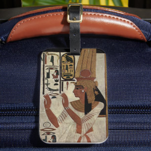 Étiquette À Bagage Pharaon Ancienne Egypte Tombe murale graffiti Art