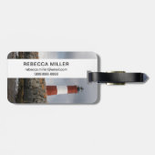 Étiquette À Bagage Phare À Beagle Channel (Dos horizontal)