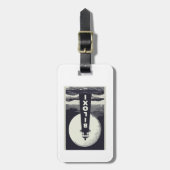 Étiquette À Bagage Phare de Biloxi Mississippi (Devant Vertical)