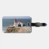Étiquette À Bagage Phare de Reyes de point, le comté de Marin, la (Dos horizontal)