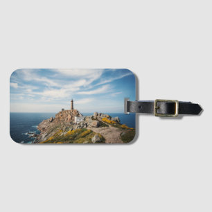 Étiquette À Bagage Phare et musée Cabo Vilan Galicie Espagne