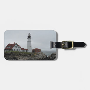 Étiquette À Bagage Phare principal de Portland, Maine