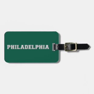 Étiquette À Bagage Philadelphie Pennsylvanie