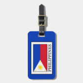 Étiquette À Bagage Philippines (Devant Vertical)