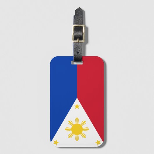 Étiquette À Bagage Philippines (Devant Vertical)