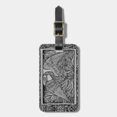 Étiquette À Bagage Phoenix, 1524 (Devant Vertical)