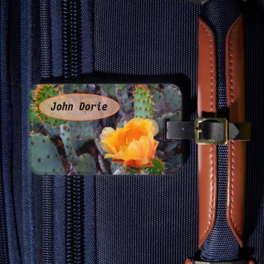 Étiquette À Bagage Photo de Flower (Insitu Rectoal 4)