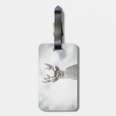 Étiquette À Bagage Photo de la nature des rennes (Dos Vertical)