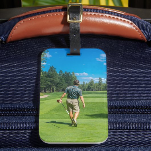 Étiquette À Bagage Photo personnalisé sur mesure (Insitu Rectoal 2)