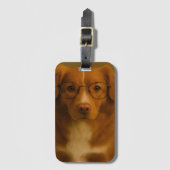 Étiquette À Bagage Photo personnalisée (Devant Vertical)